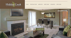 Desktop Screenshot of hiddencreekcr.com